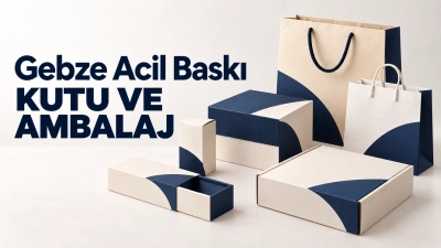 Gebze Kutu ve Ambalaj Baskısı | Gebze Acil Baskı