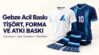 Gebze Tişört Baskı, Forma Baskı ve Atkı Baskı